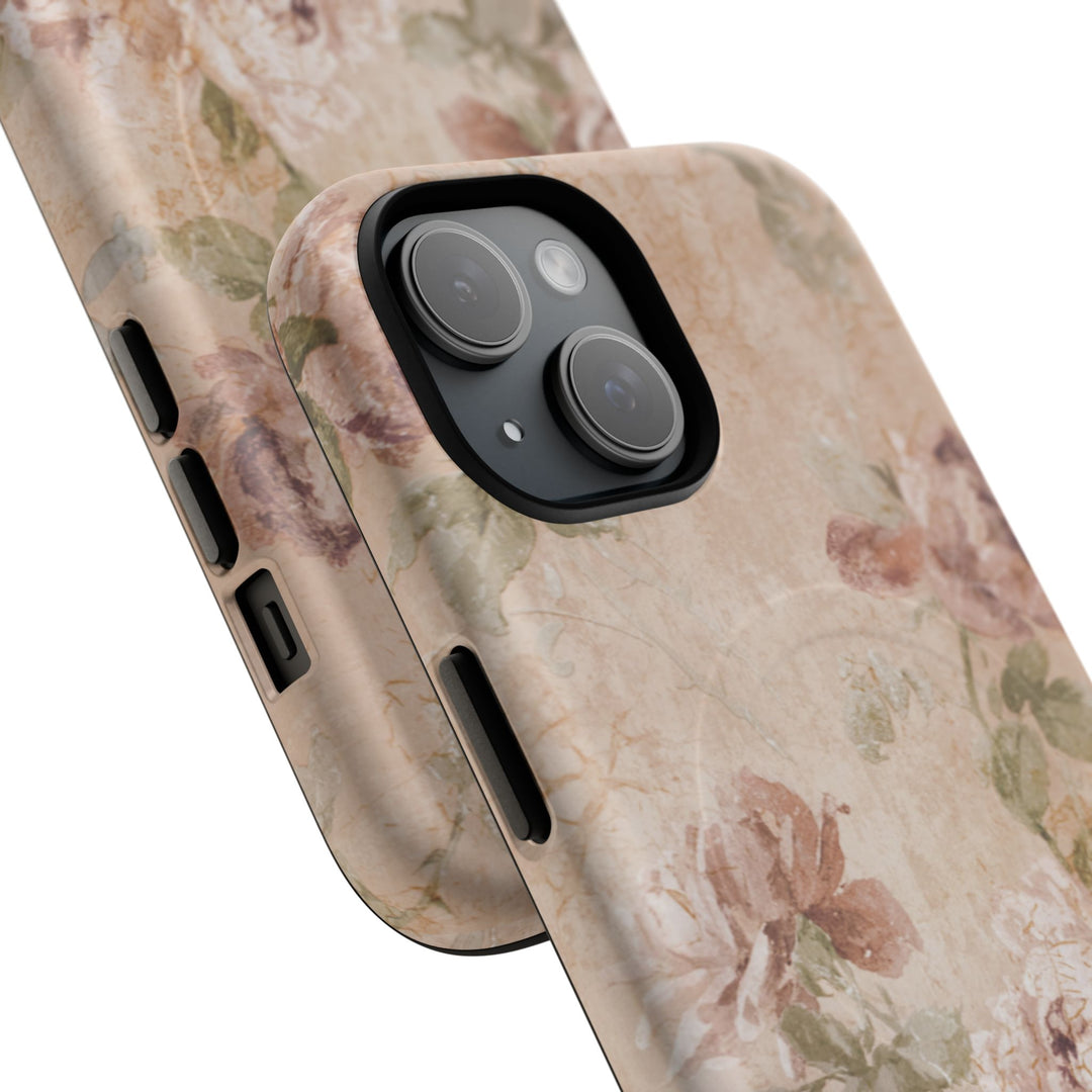 Retro Rose Tough Magnetic Cases