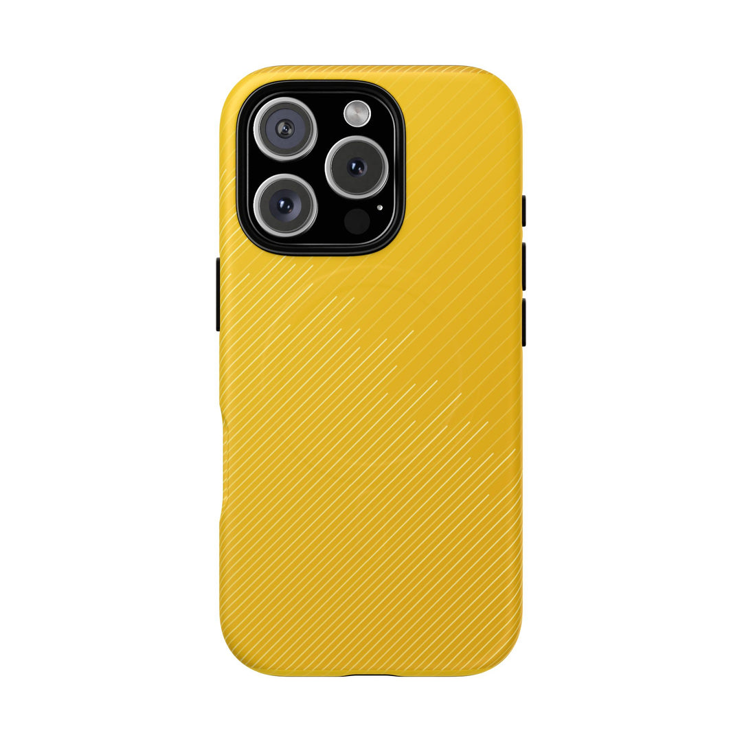 Yellow Stripe Tough Magnetic Cases