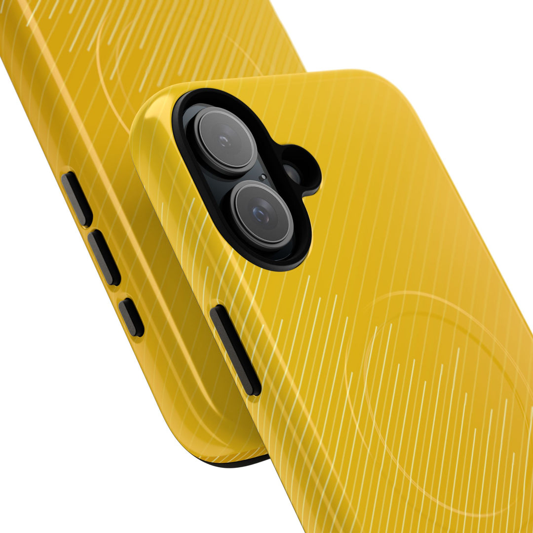 Yellow Stripe Tough Magnetic Cases