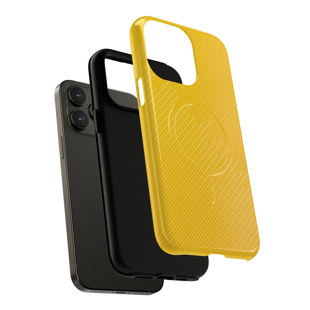 Yellow Stripe Tough Magnetic Cases