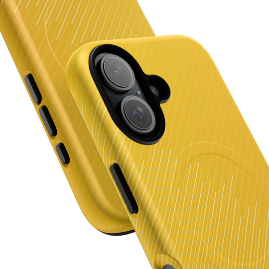 Yellow Stripe Tough Magnetic Cases