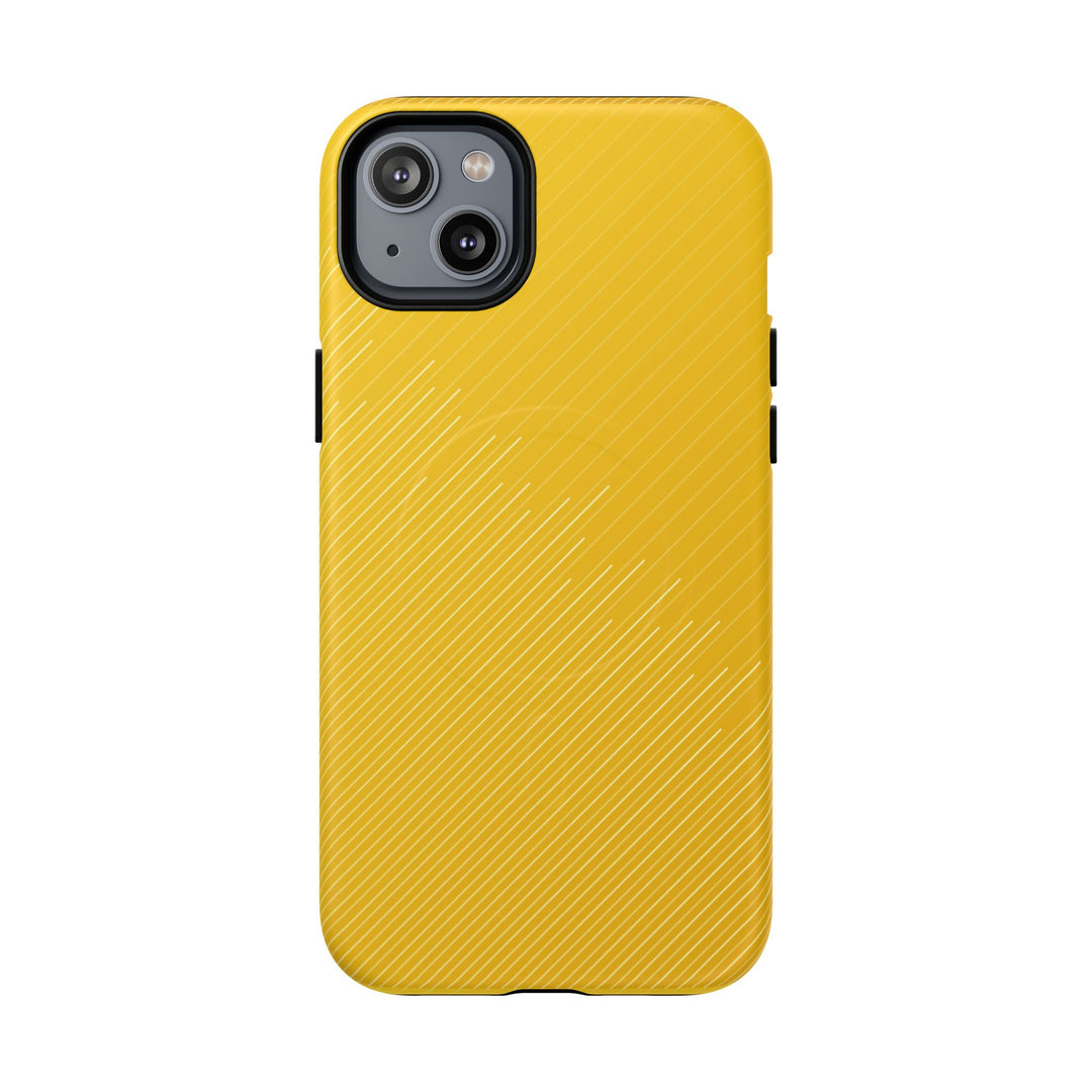 Yellow Stripe Tough Magnetic Cases