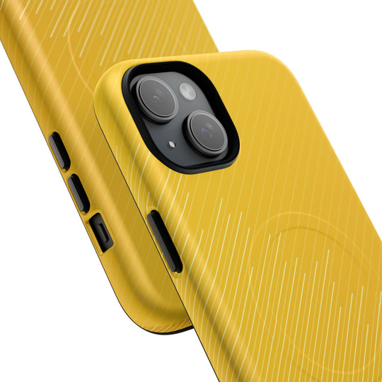 Yellow Stripe Tough Magnetic Cases