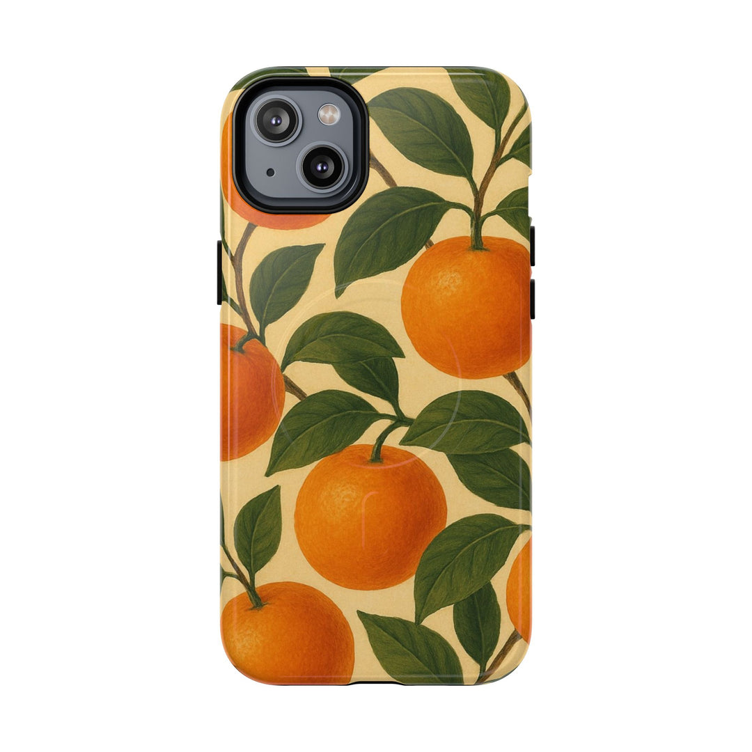 Citrus Bloom Tough Magnetic Cases