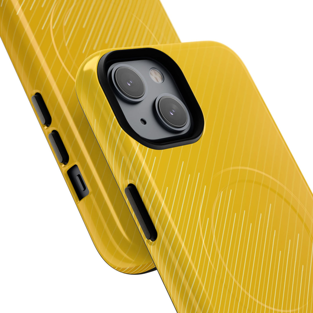 Yellow Stripe Tough Magnetic Cases