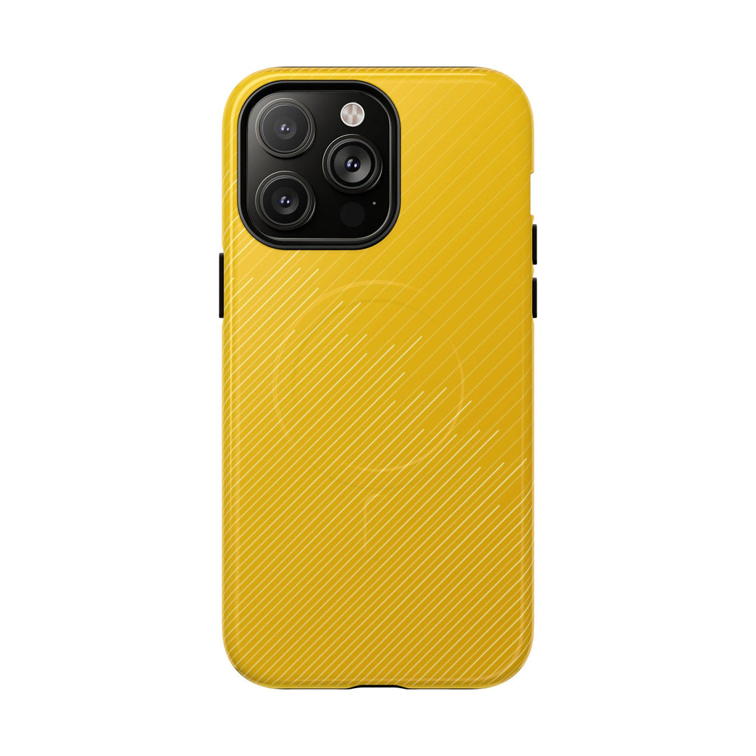 Yellow Stripe Tough Magnetic Cases