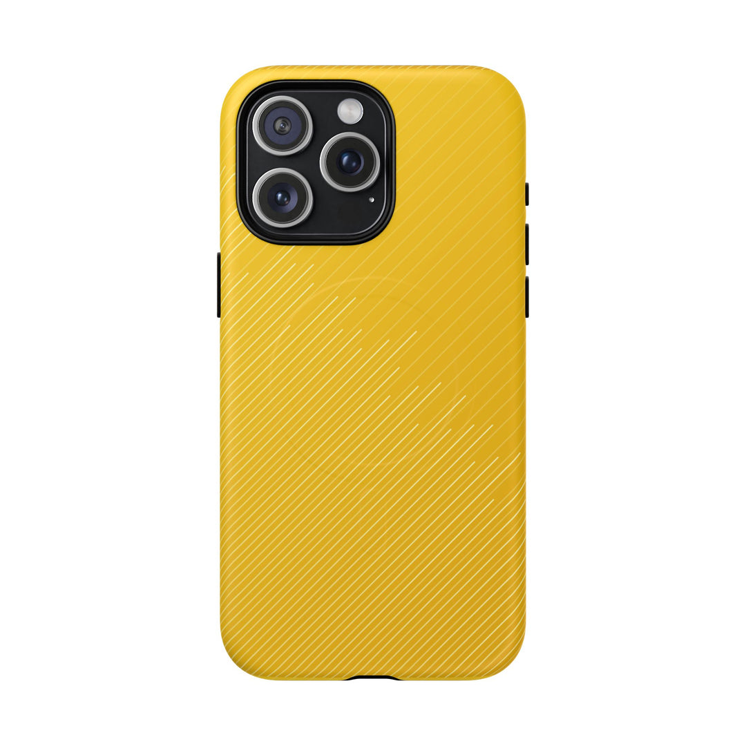 Yellow Stripe Tough Magnetic Cases