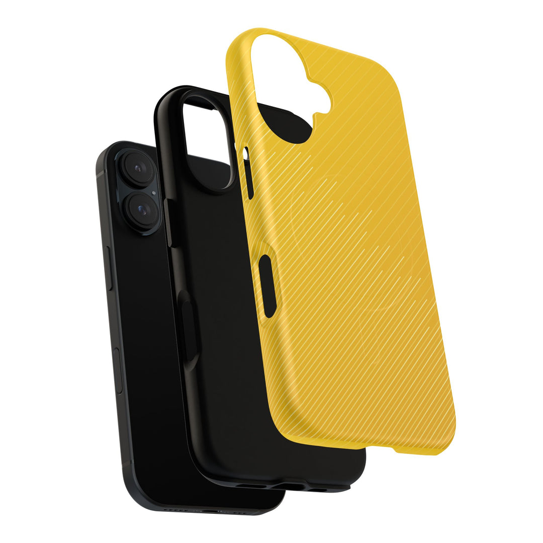 Yellow Stripe Tough Magnetic Cases
