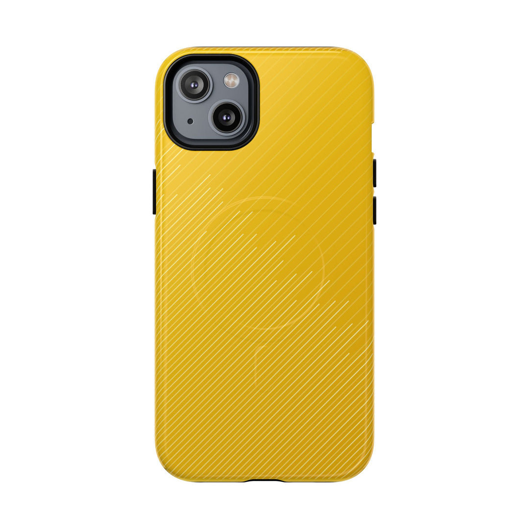 Yellow Stripe Tough Magnetic Cases