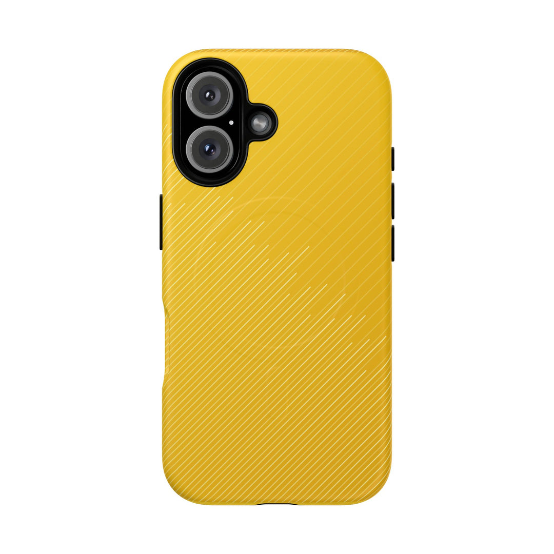 Yellow Stripe Tough Magnetic Cases