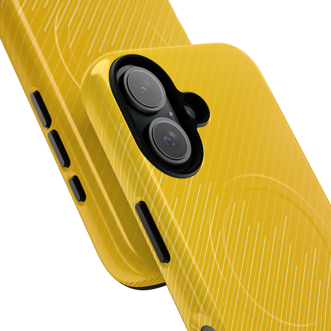 Yellow Stripe Tough Magnetic Cases
