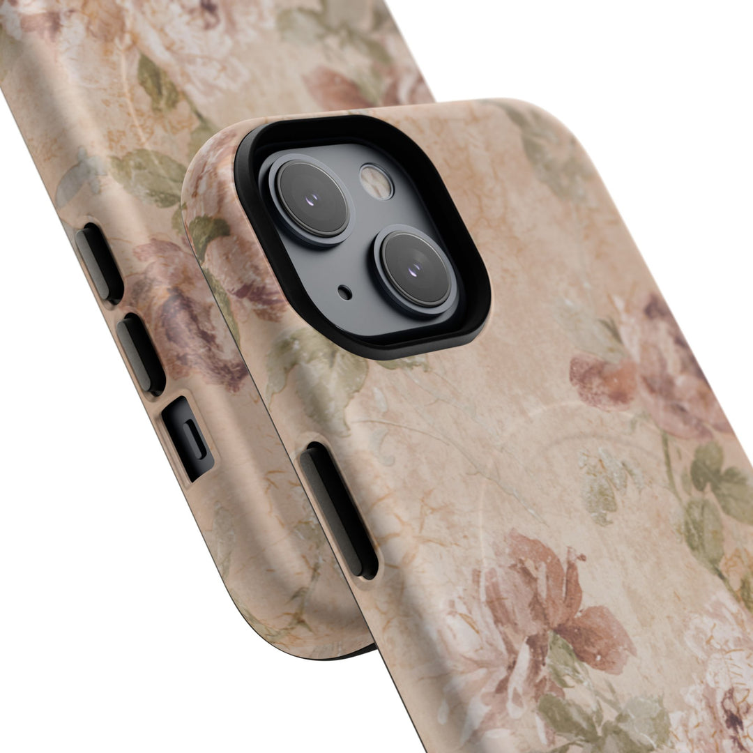 Retro Rose Tough Magnetic Cases