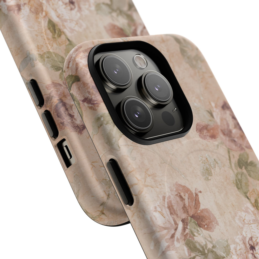 Retro Rose Tough Magnetic Cases