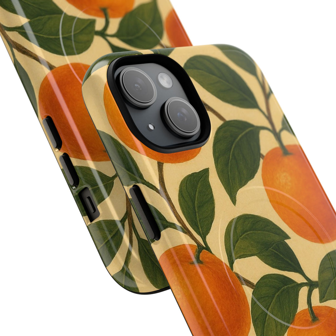 Citrus Bloom Tough Magnetic Cases