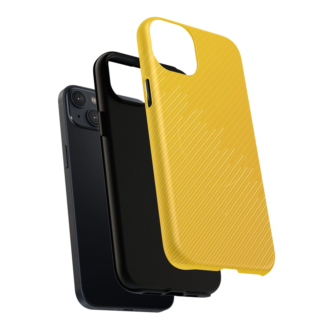 Yellow Stripe Tough Magnetic Cases