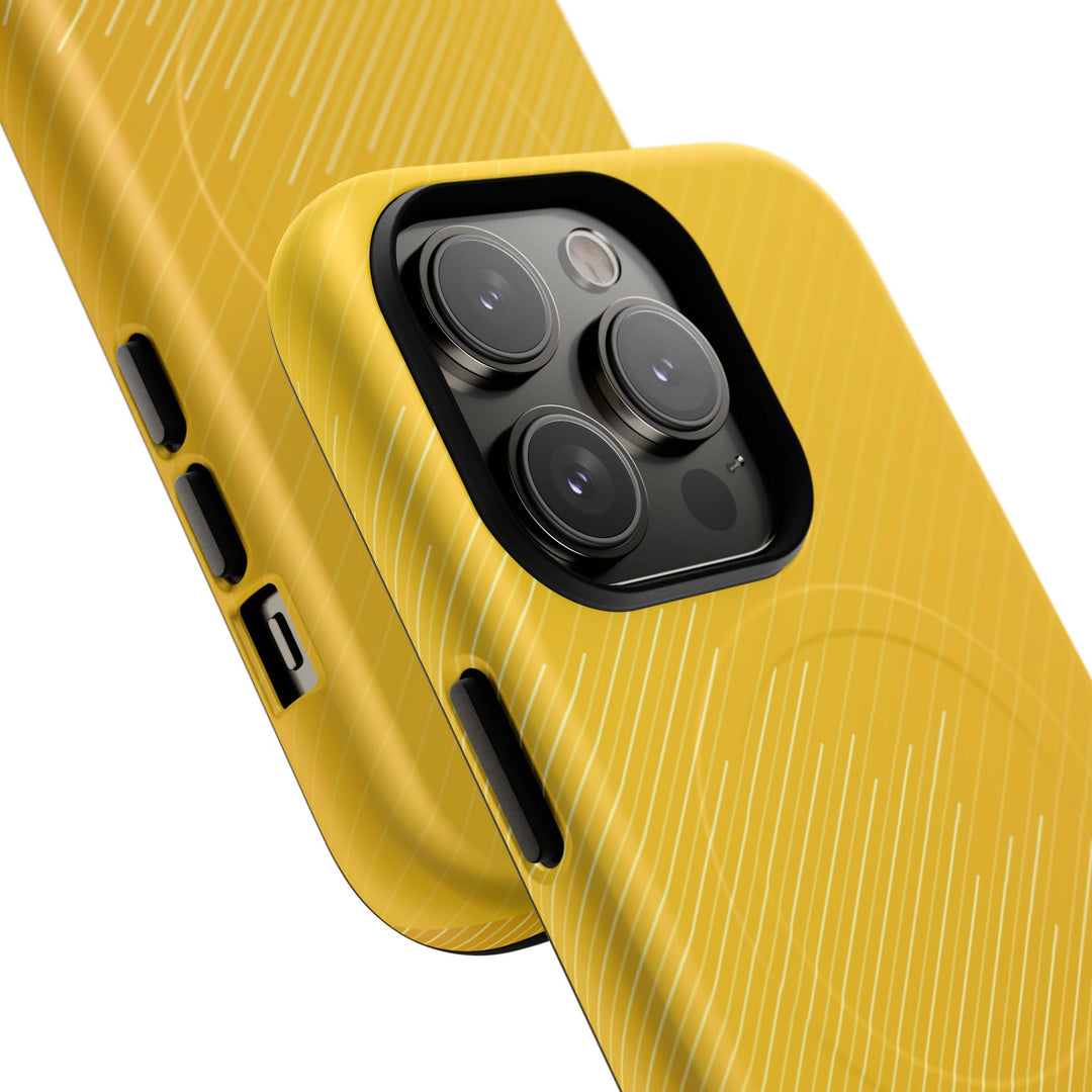 Yellow Stripe Tough Magnetic Cases