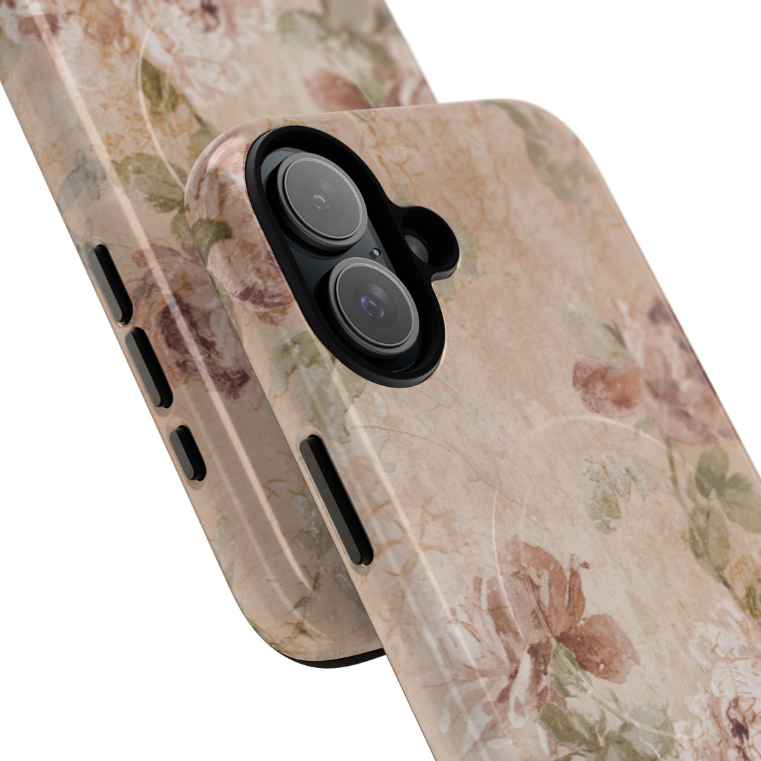 Retro Rose Tough Magnetic Cases