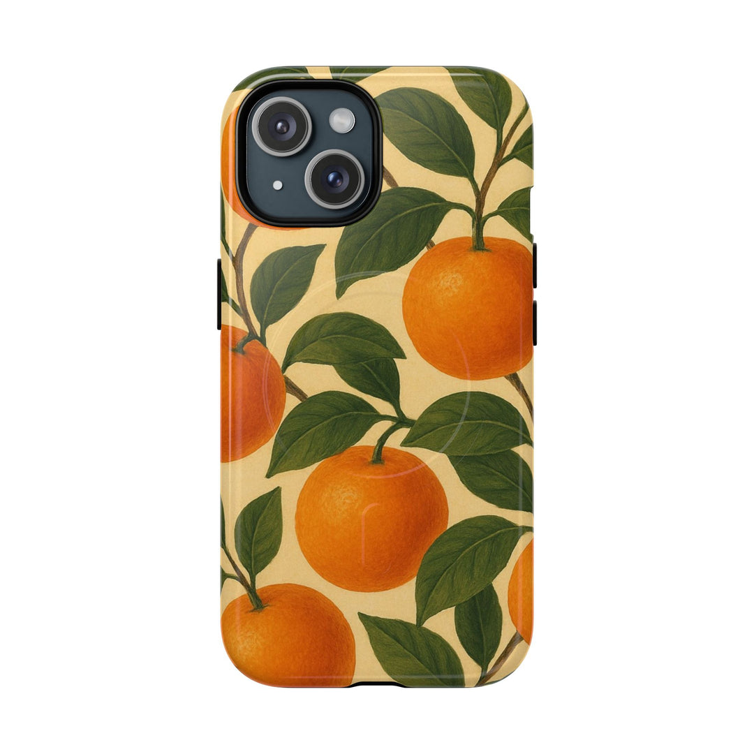 Citrus Bloom Tough Magnetic Cases