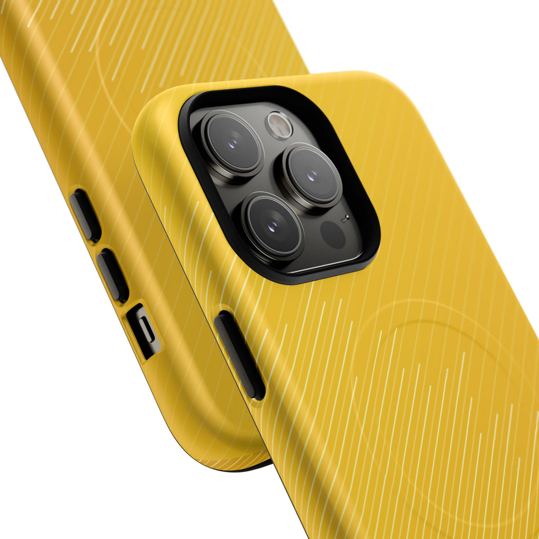 Yellow Stripe Tough Magnetic Cases