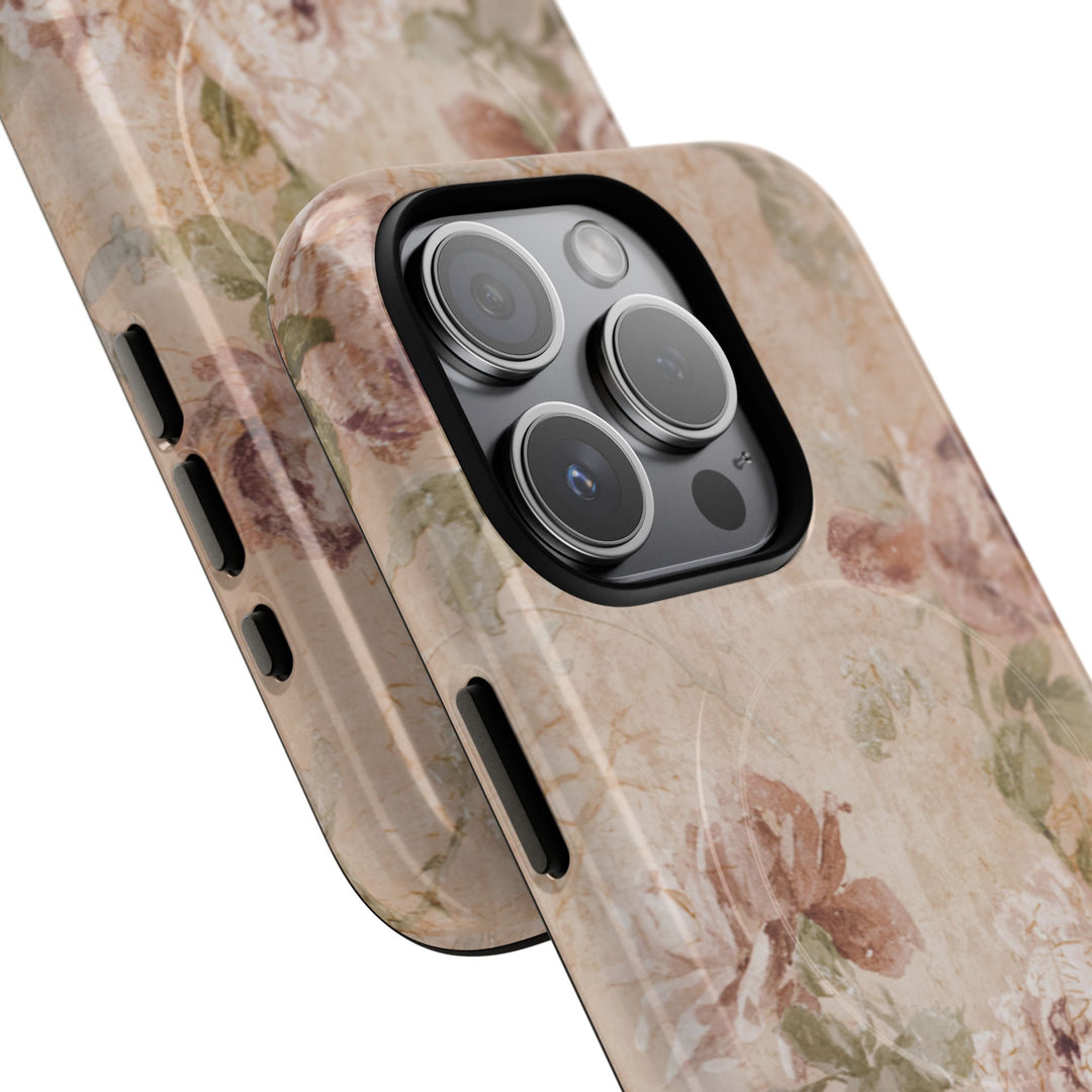 Retro Rose Tough Magnetic Cases