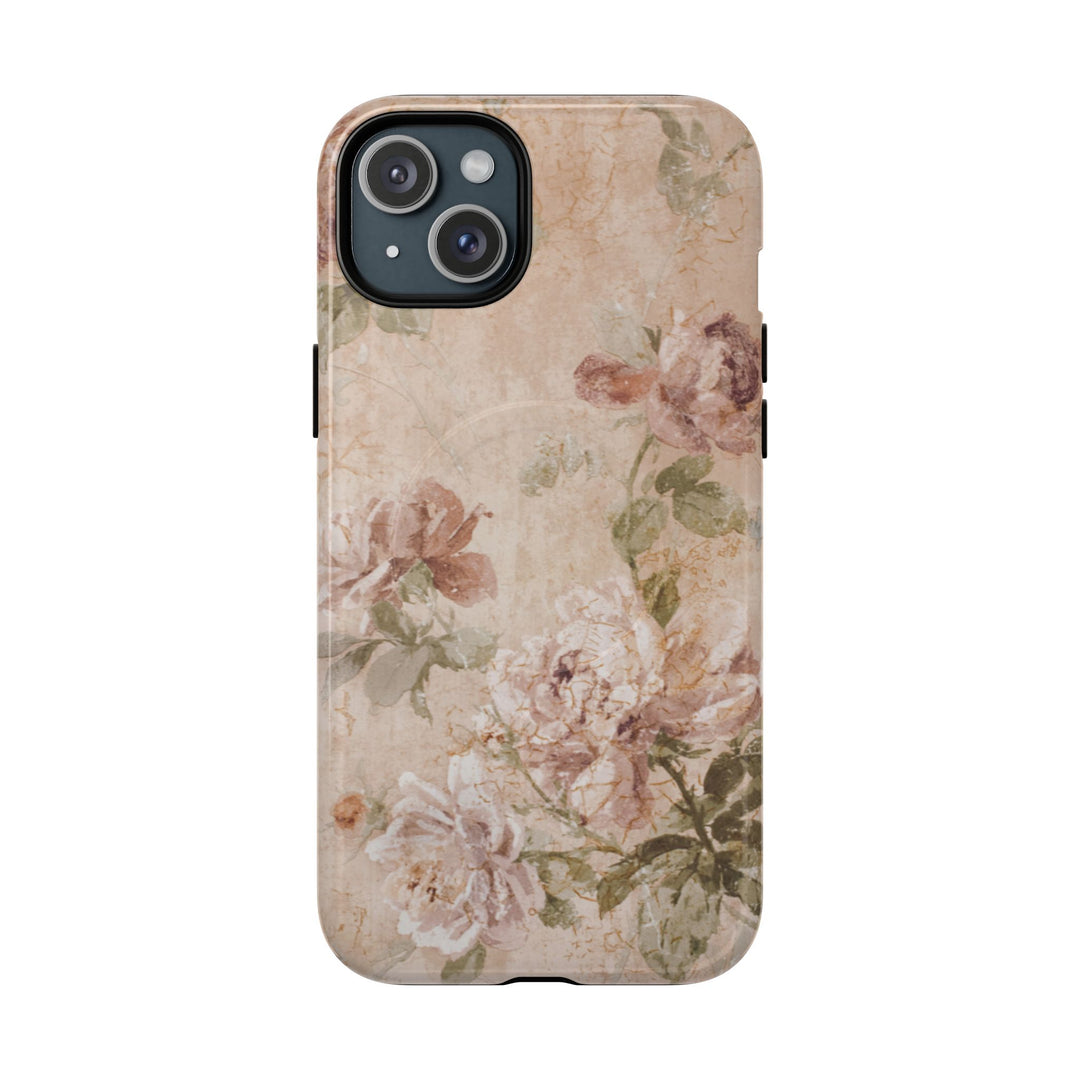 Retro Rose Tough Magnetic Cases