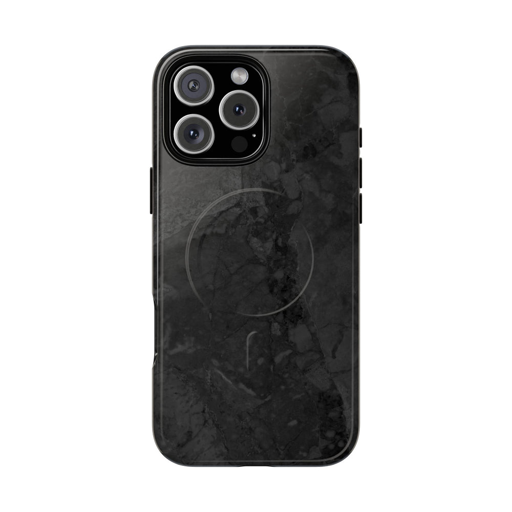 Black Marmor Tough Magnetic Cases