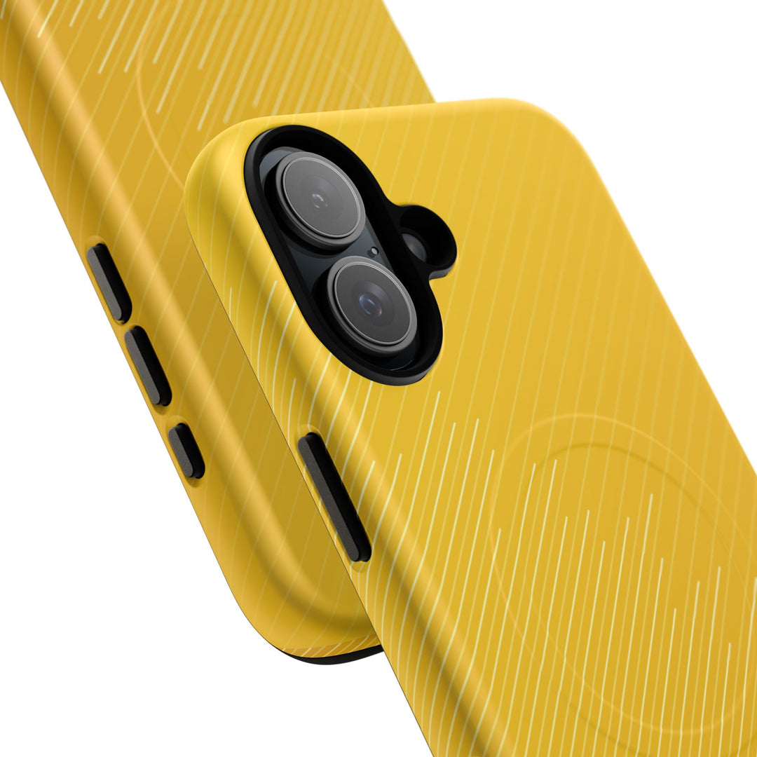 Yellow Stripe Tough Magnetic Cases
