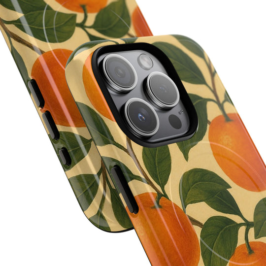 Citrus Bloom Tough Magnetic Cases