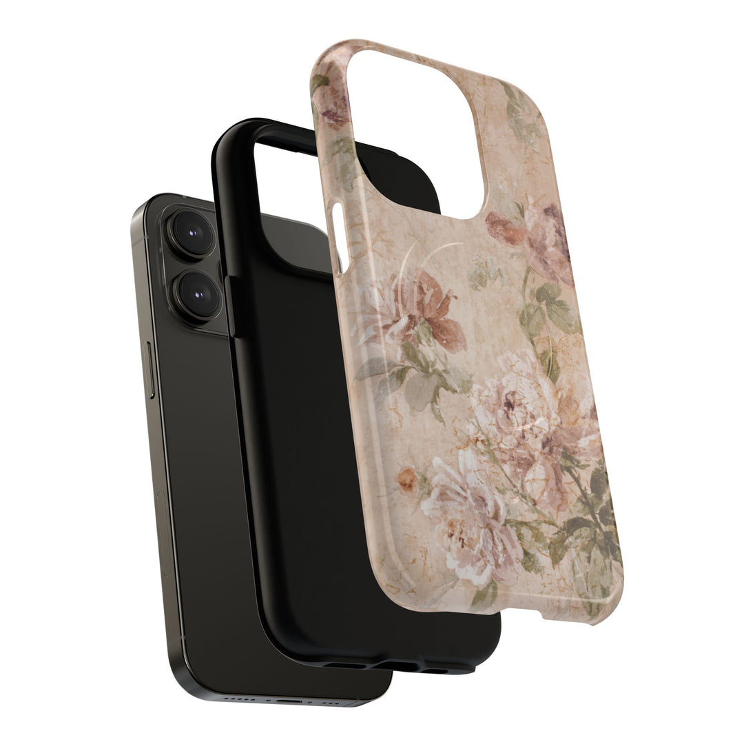 Retro Rose Tough Magnetic Cases