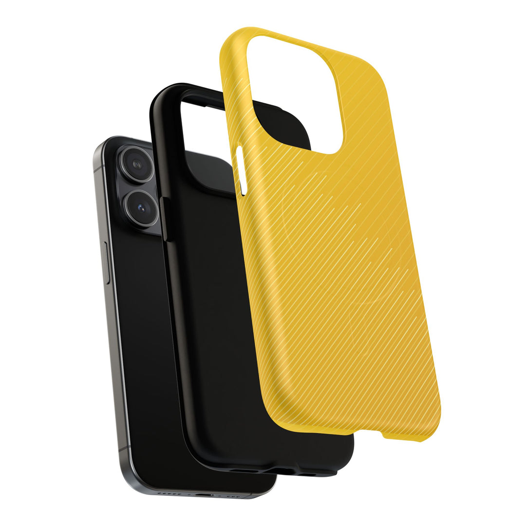 Yellow Stripe Tough Magnetic Cases