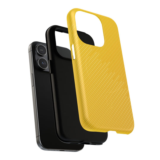 Yellow Stripe Tough Magnetic Cases