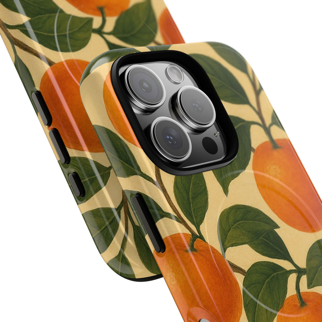 Citrus Bloom Tough Magnetic Cases