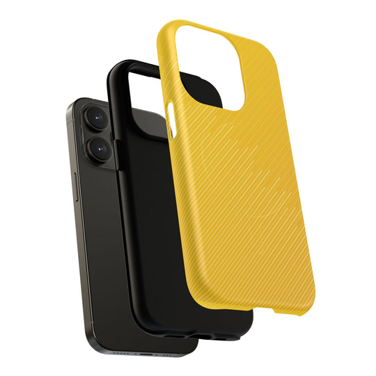 Yellow Stripe Tough Magnetic Cases