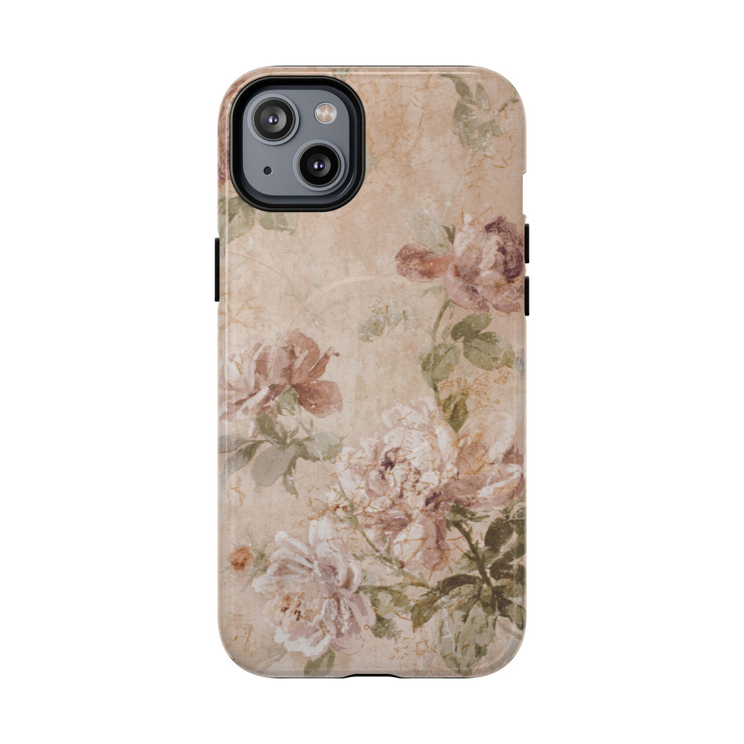 Retro Rose Tough Magnetic Cases