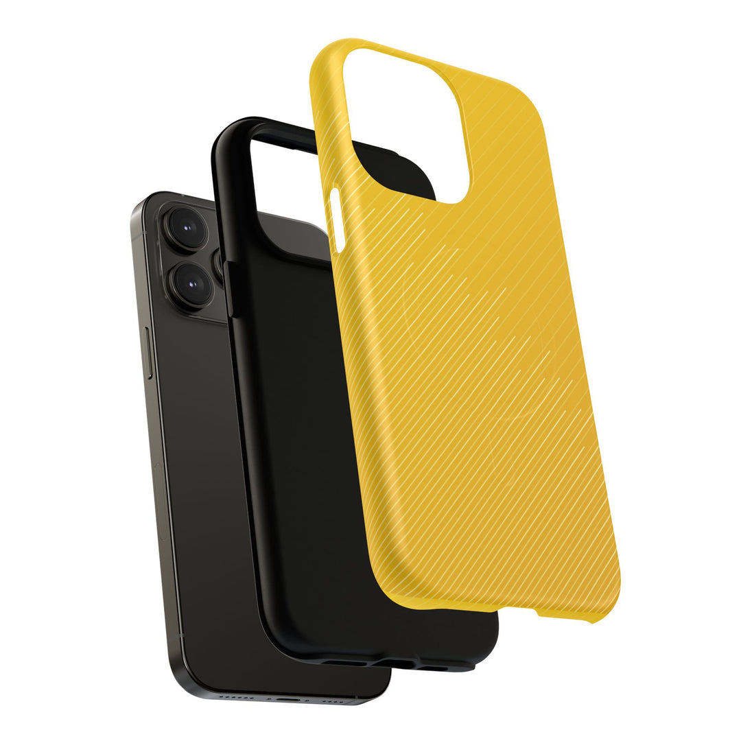 Yellow Stripe Tough Magnetic Cases