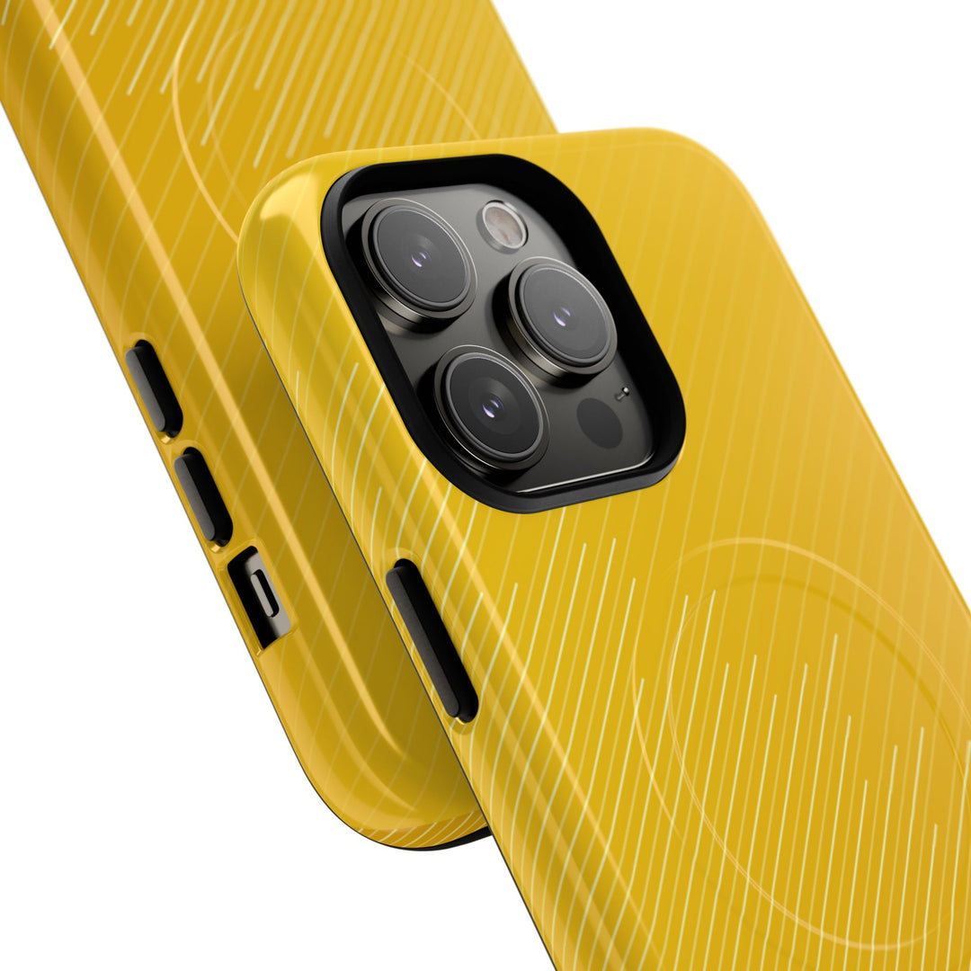 Yellow Stripe Tough Magnetic Cases