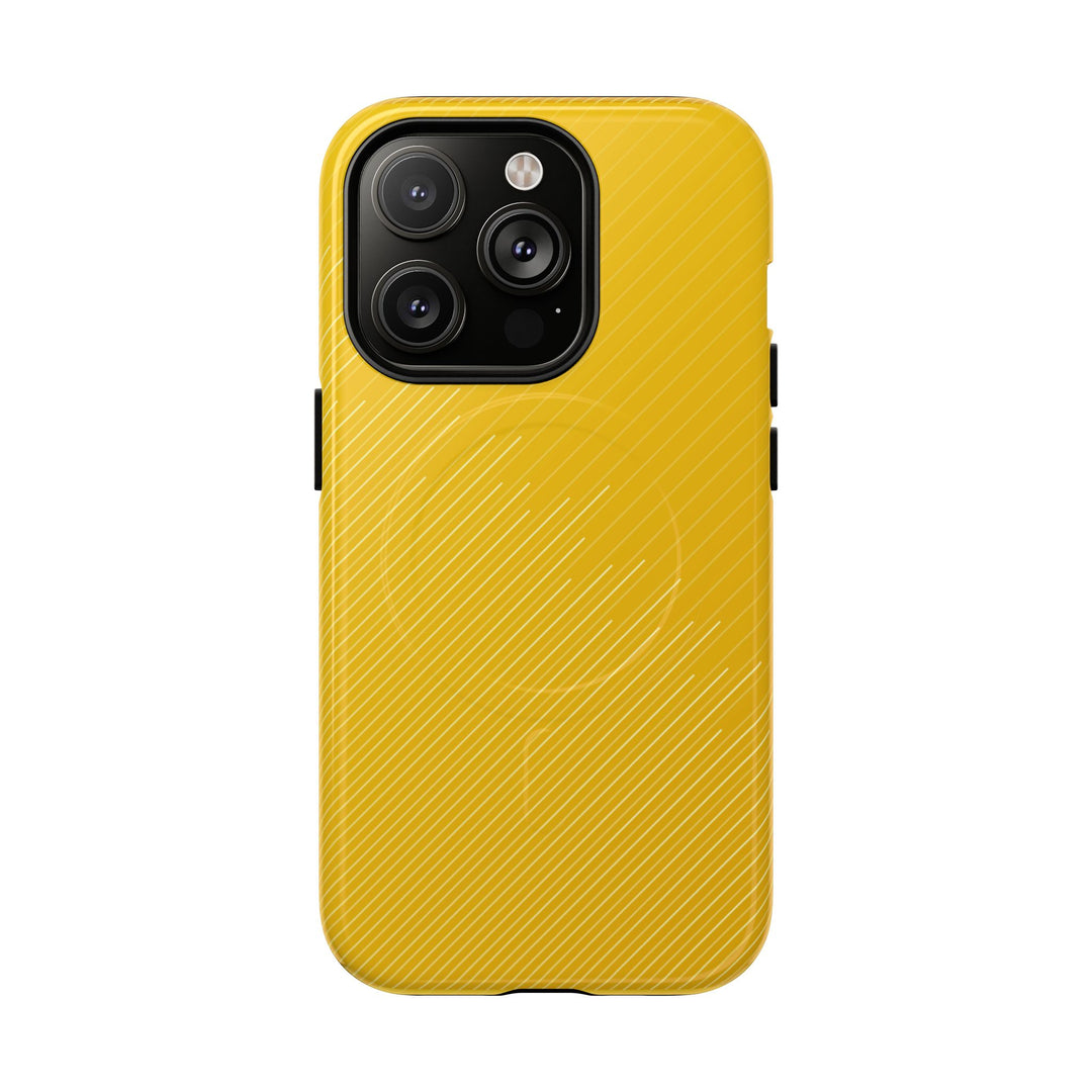 Yellow Stripe Tough Magnetic Cases