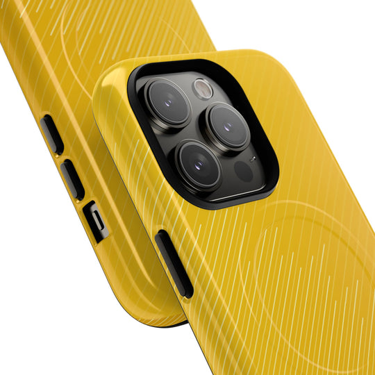 Yellow Stripe Tough Magnetic Cases