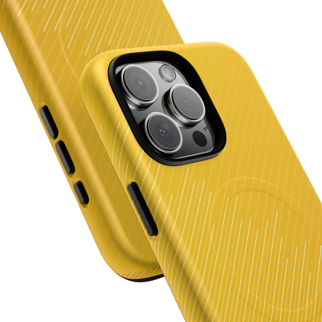 Yellow Stripe Tough Magnetic Cases