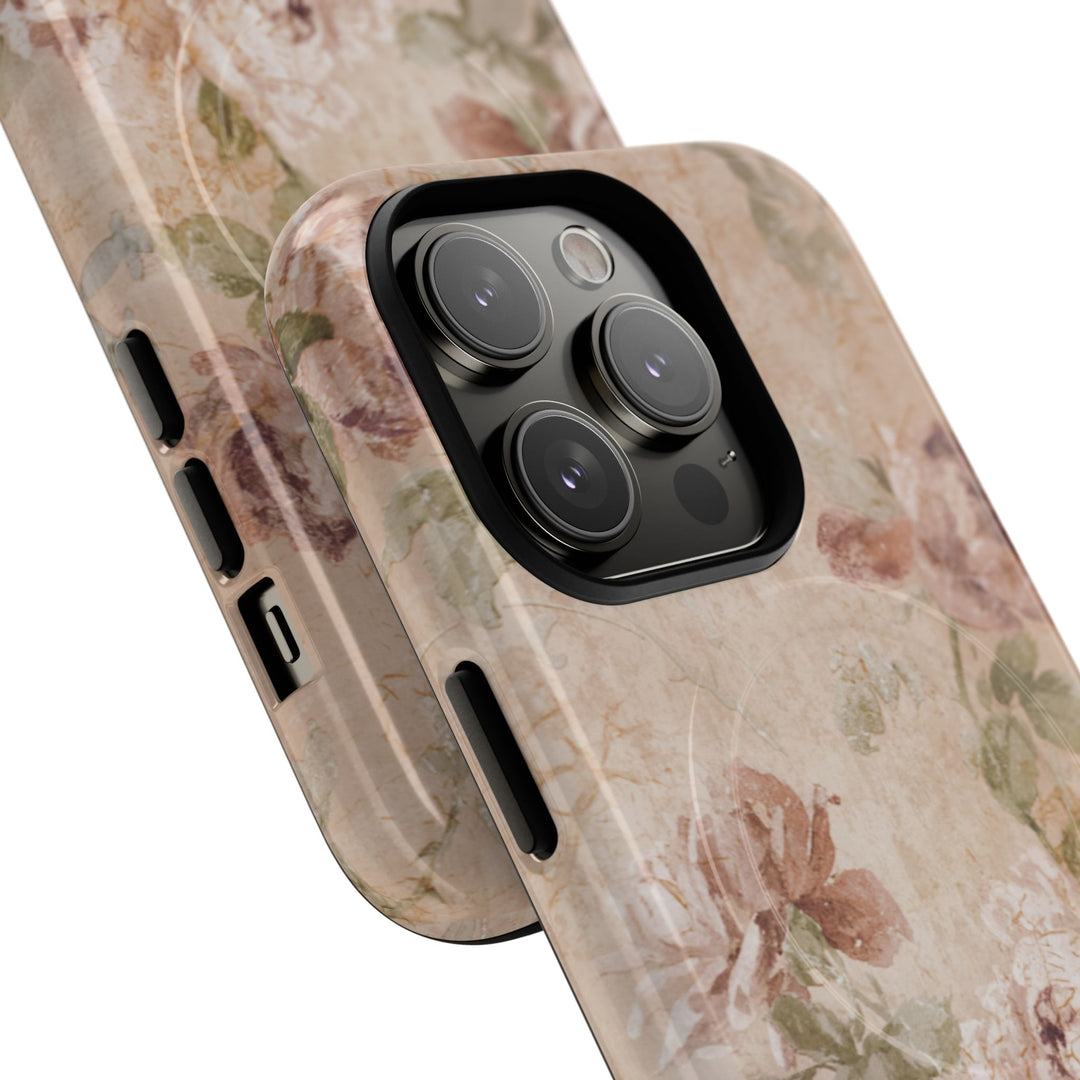 Retro Rose Tough Magnetic Cases