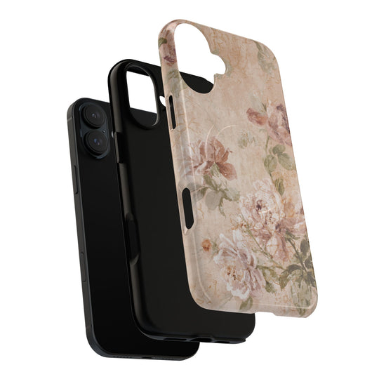 Retro Rose Tough Magnetic Cases