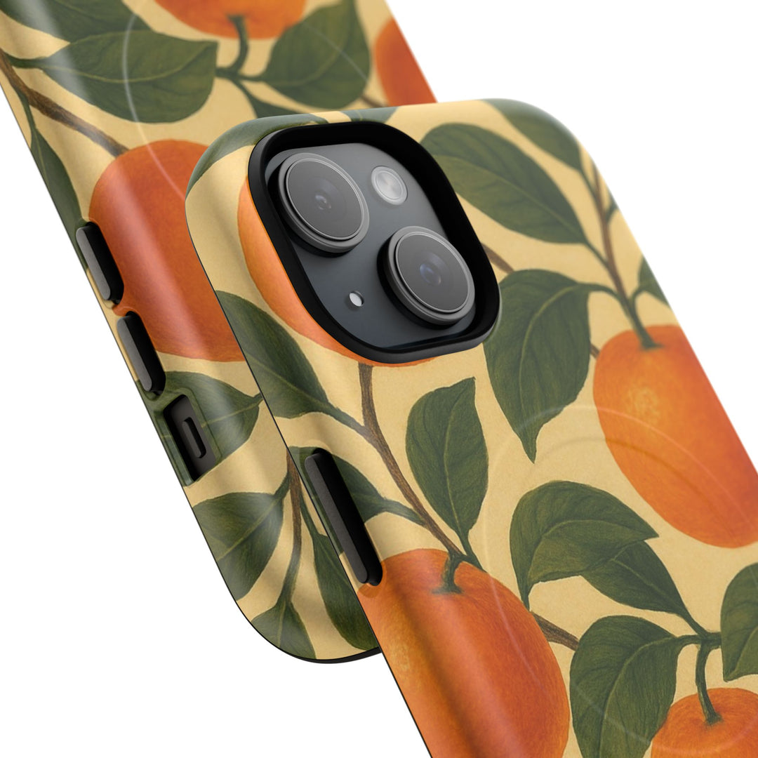 Citrus Bloom Tough Magnetic Cases