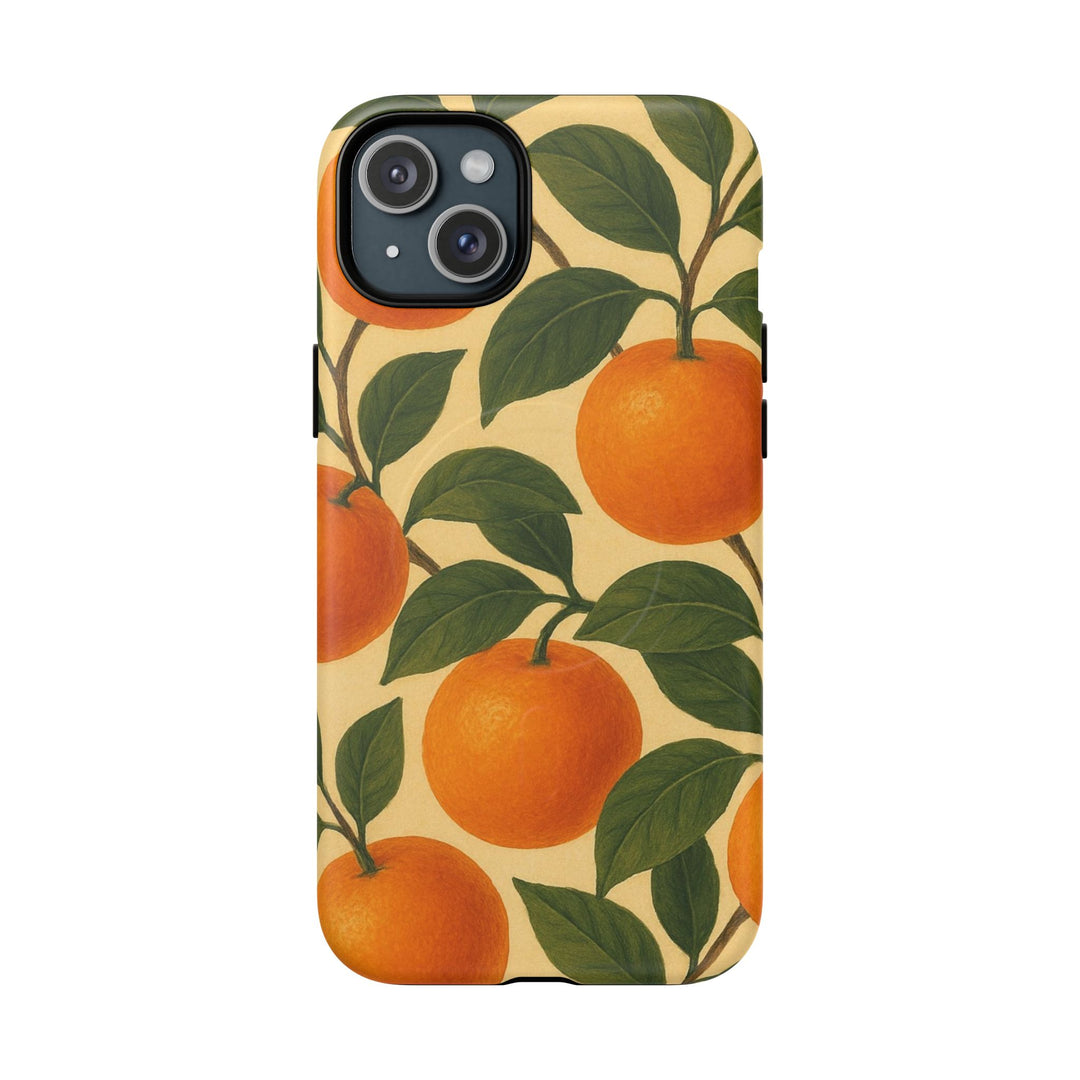 Citrus Bloom Tough Magnetic Cases