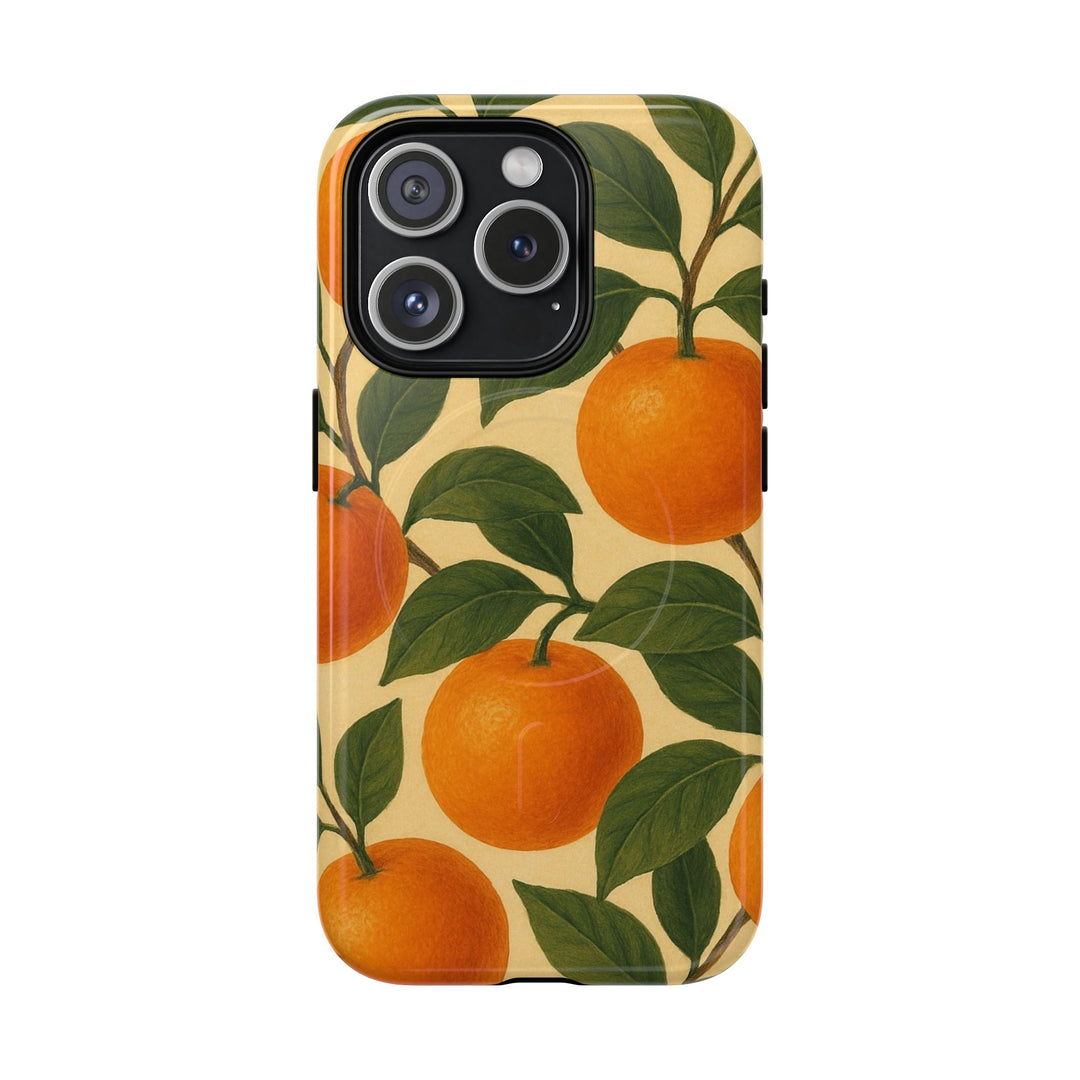 Citrus Bloom Tough Magnetic Cases