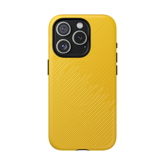 Yellow Stripe Tough Magnetic Cases