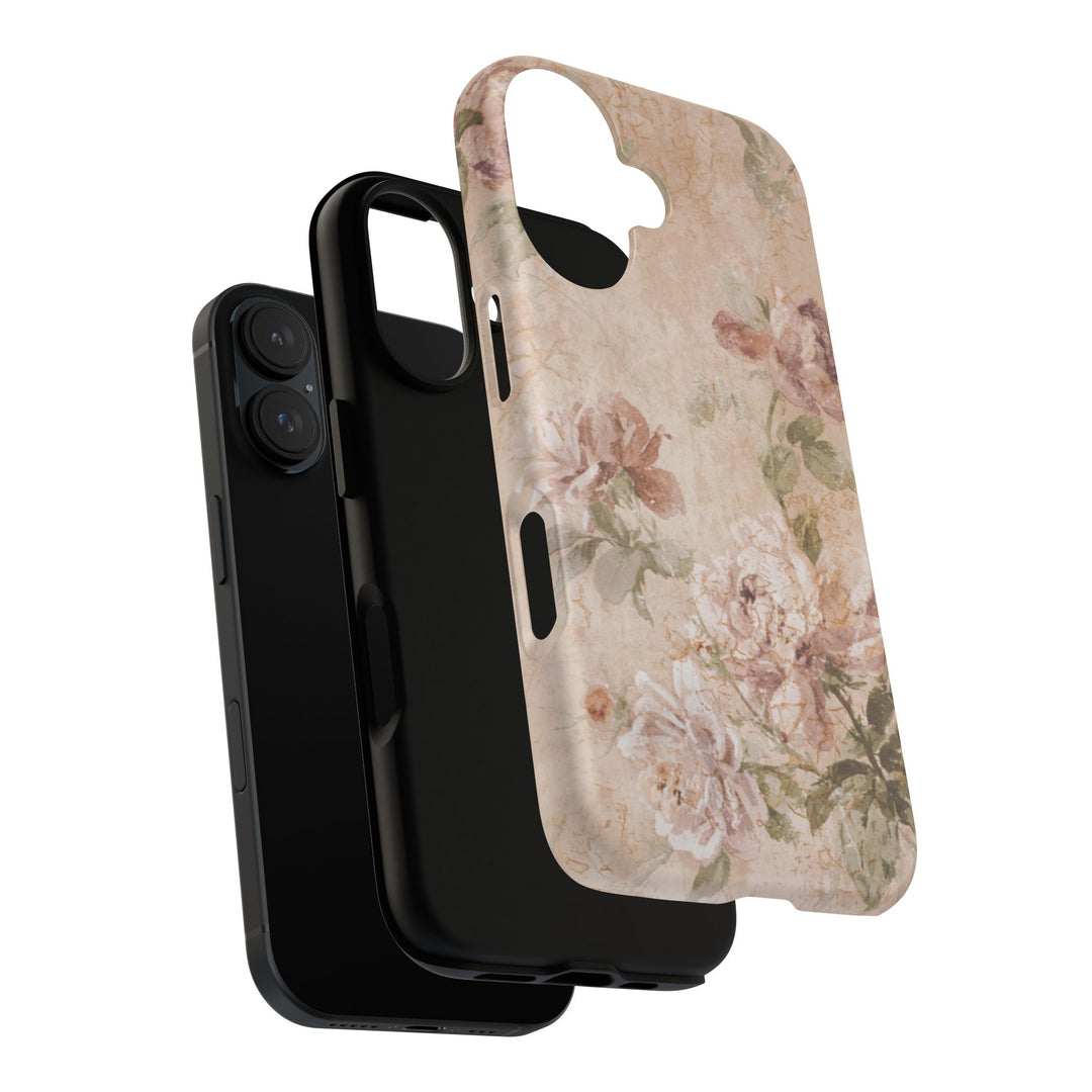 Retro Rose Tough Magnetic Cases