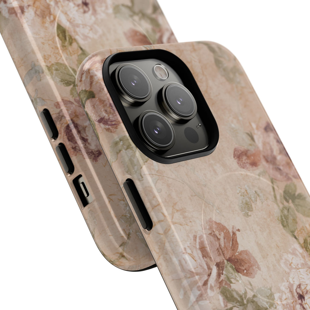 Retro Rose Tough Magnetic Cases