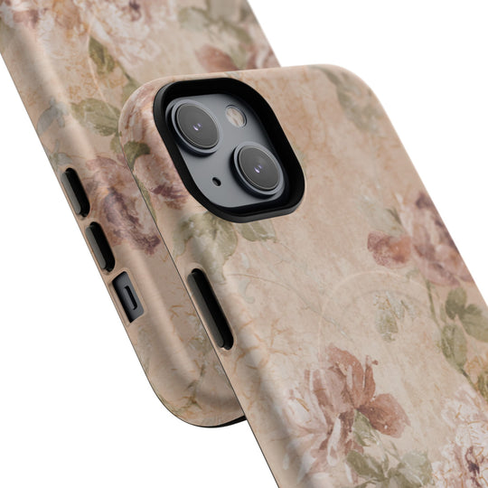 Retro Rose Tough Magnetic Cases