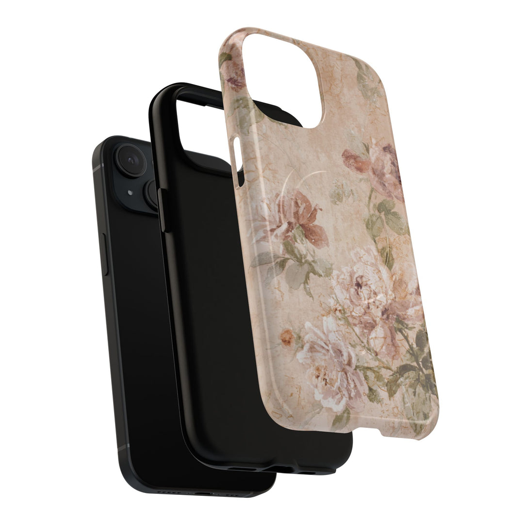 Retro Rose Tough Magnetic Cases