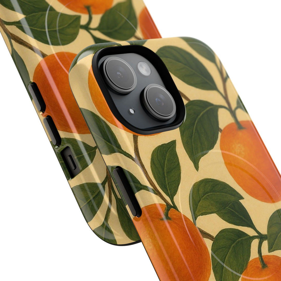 Citrus Bloom Tough Magnetic Cases